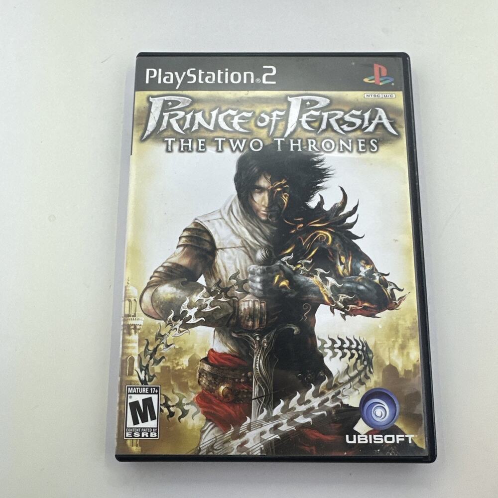 PRINCE oF PERSIA The TWO THRONES Sony PlayStation 2 ps2 Game Complete VGC